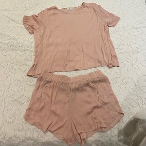 Socialite washable satin pajama set